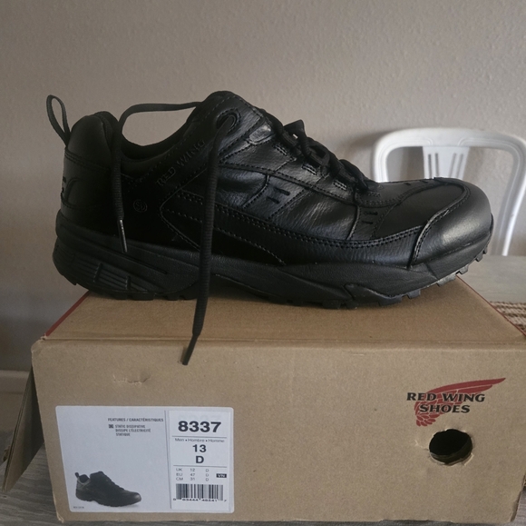 Red Wing Shoes Other - Red Wing Shoes Men's Black Safety Toe Work Sz 13 New